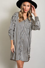 Le Paris Shirt Dress