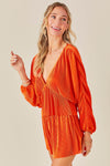 Sunkist Deep V Top