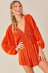 Sunkist Deep V Top