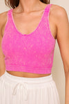 Hot Pink Crop