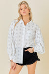 Star Button Down Shirt