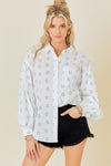 Star Button Down Shirt