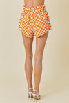 Sunkist Checker Short