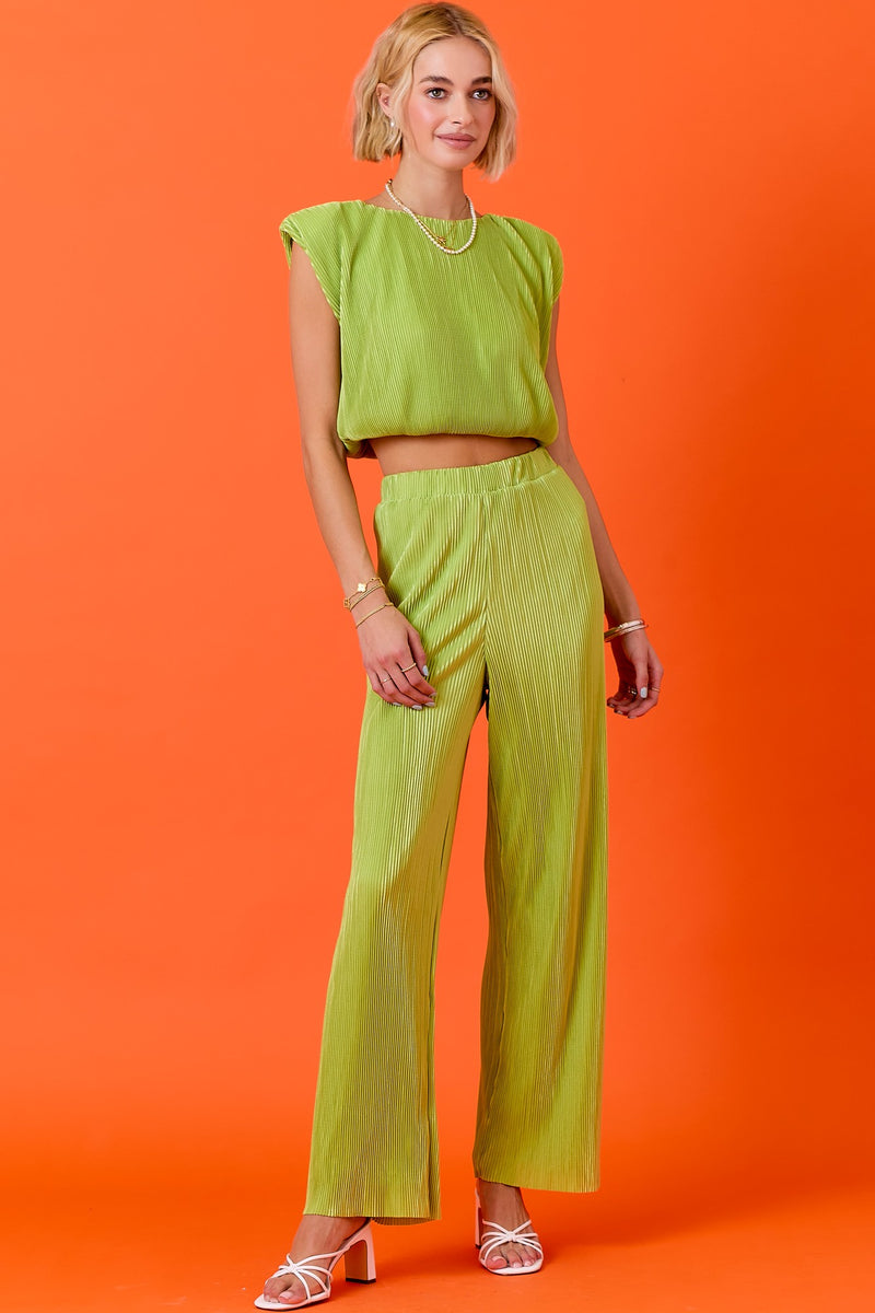 Pistachio Boxy Top