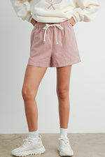 Rose Checkered Short