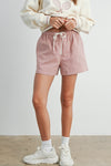 Rose Checkered Short