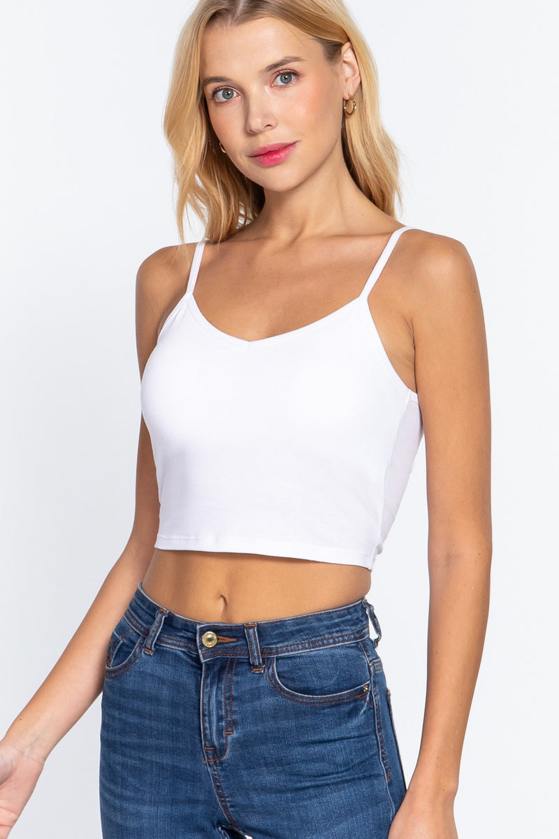 Cami Crop Top