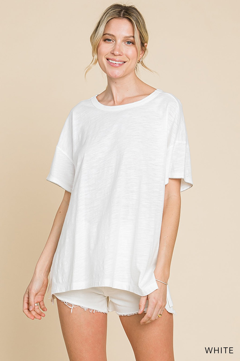 White Washed Tee