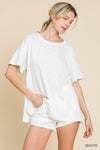 White Washed Tee