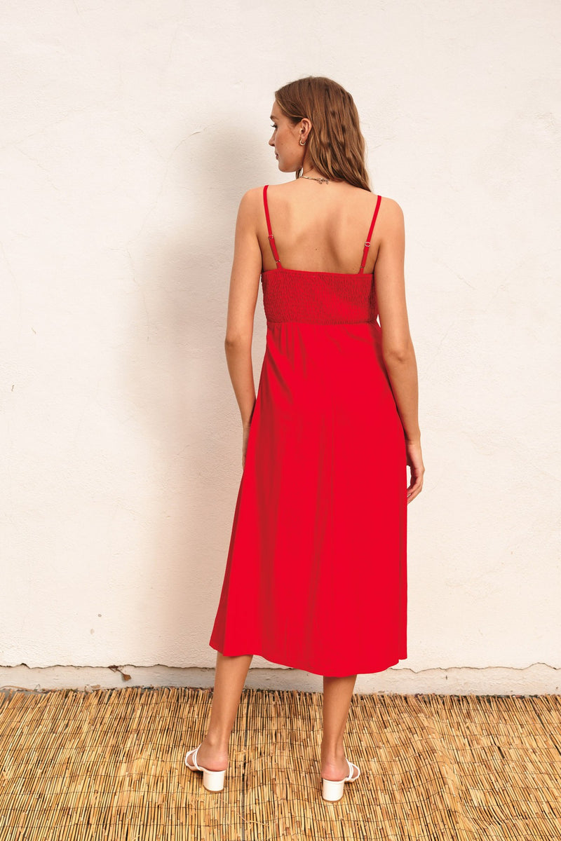 Gone Rouge Dress