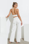 Casper White Denim Pant