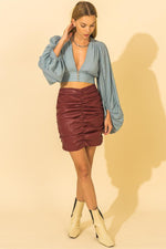 Wine Down Skirt